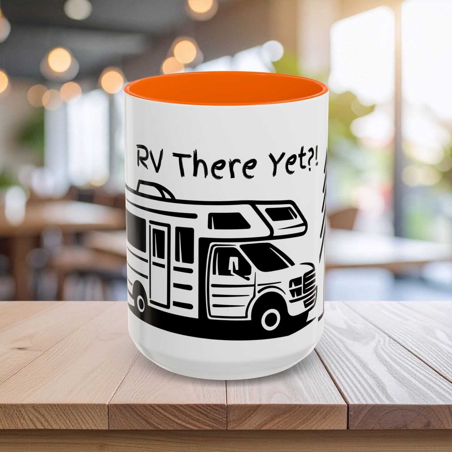 Camper Coffee Mug, Camping Coffee Mug, Camp Kitchen Mug, RV There Yet Mug, Gift for Camper, Gift for RV Lover Gift, RV Gift Idea