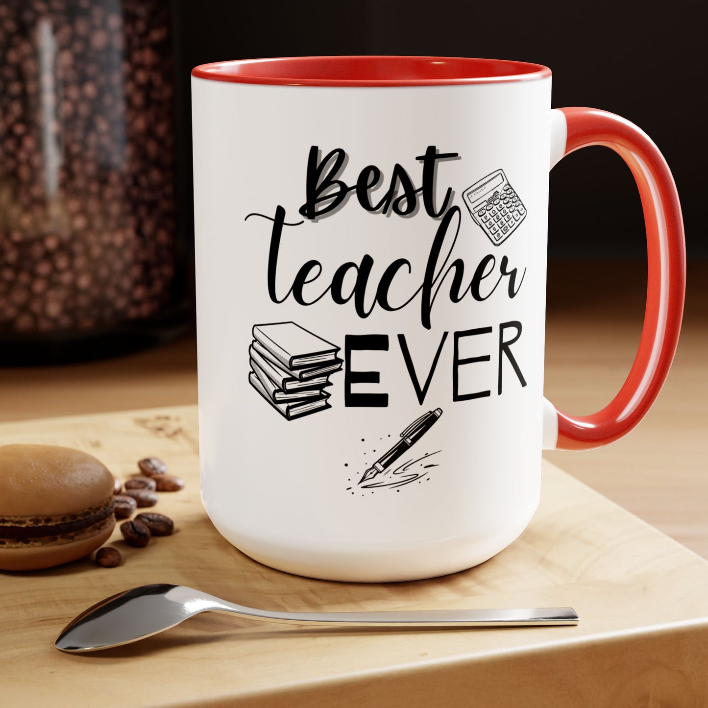 Personalized Teacher Coffee Mug, Professor Coffee Mug, Coffee Lover Gift, Gift For Teacher, Best Teacher, Teacher Gift For Appreciation, PTA Gift Mug for Teacher