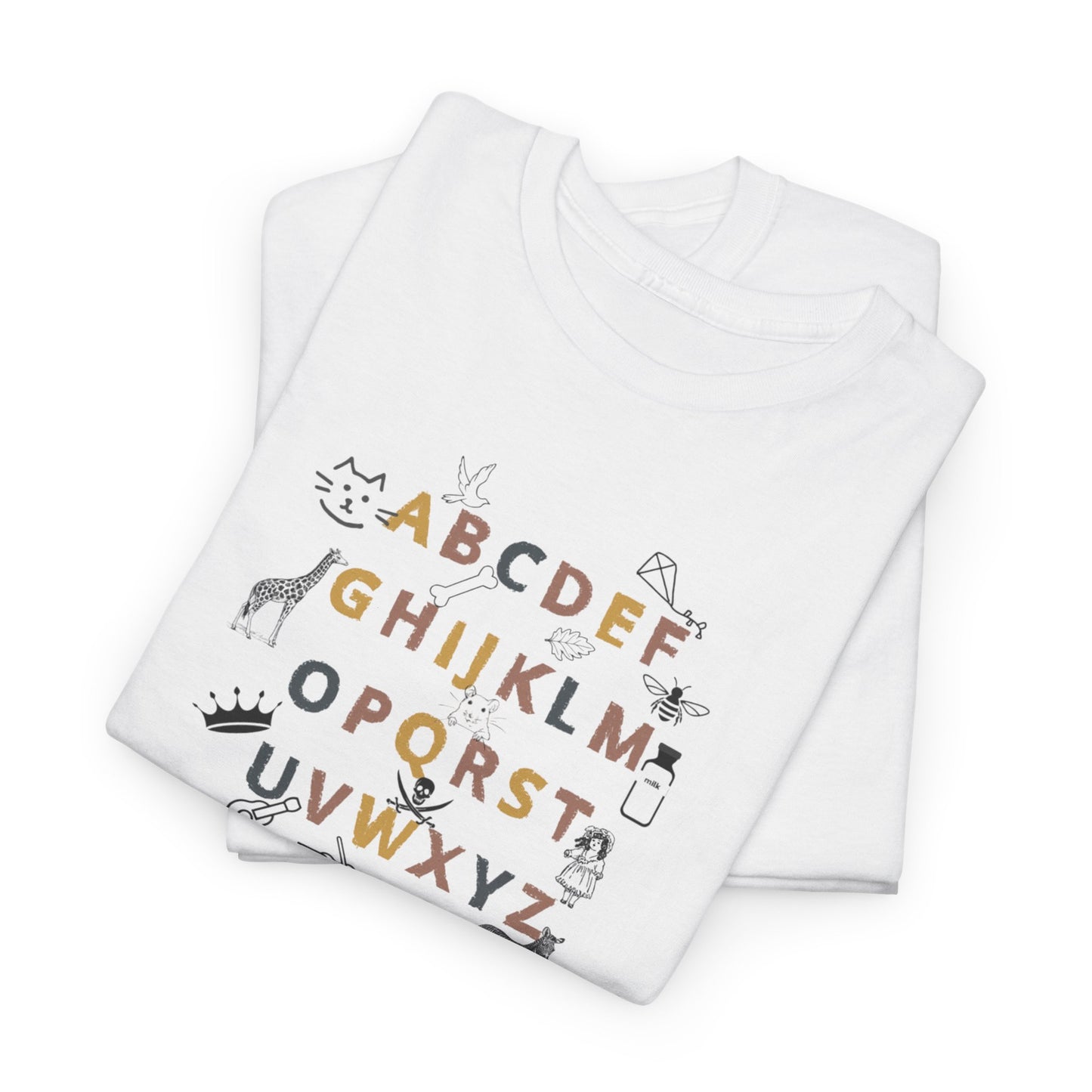 First Grade Teacher T Shirt, Alphabet T Shirt For Teacher, Cotton T Shirt, S-5XL sizes, Back to School Gift for Teacher, Soft Cotton Tee, Alphabet T Shirt