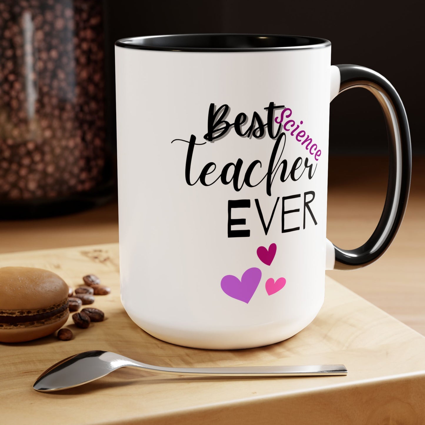 Personalized Teacher Coffee Mug, Coffee Mug, Coffee Lover Gift, Gift For Science Teacher, Graduation Gift For Teacher, Best Science Teacher Gift For Appreciation, PTA Gift Mug for Teacher